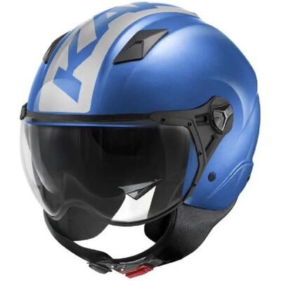 Casco Demi-Jet Kappa KV57 Striker Blu Lucido Agento M Casco Demi-Jet Kappa KV57 Striker Blu Lucido Agento M