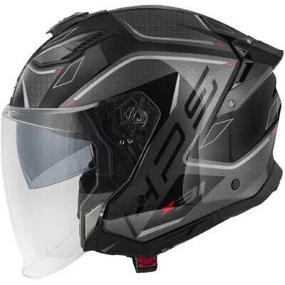 Casco Jet Givi X.31 Impact Nero Dark Titanio Rosso M Casco Jet Givi X.31 Impact Nero Dark Titanio Rosso M