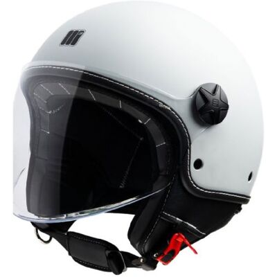 Casco Jet Motocubo 718 Beetle Evo Bianco Perla Lucido XL Casco Jet Motocubo 718 Beetle Evo Bianco Perla Lucido XL