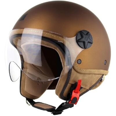 Casco Jet Motocubo 721 Ant Tobacco XS Casco Jet Motocubo 721 Ant Tobacco XS
