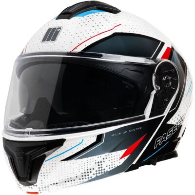 Casco Modulare Motocubo 930 Flip Tourer Fusion Bianco Nero Lucido L Casco Modulare Motocubo 930 Flip Tourer Fusion Bianco Nero Lucido L