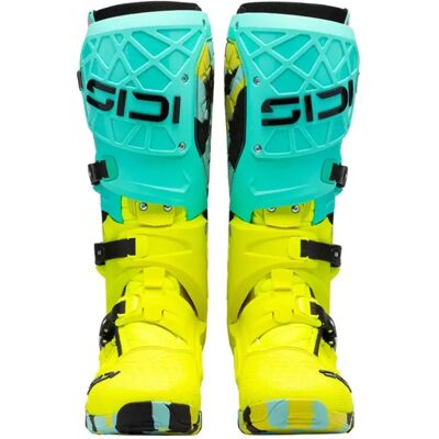 Stivali Moto Sidi Crossair X Verde Giallo Fluo 48 Stivali Moto Sidi Crossair X Verde Giallo Fluo 48