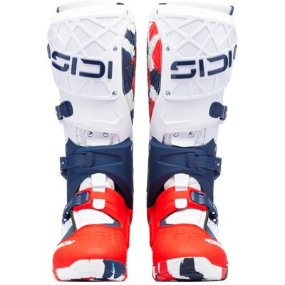 Sidi Crossair X Bianco-Navy-Rosso - Stivali da Motocross Sidi Crossair X Bianco-Navy-Rosso - Stivali da Motocross