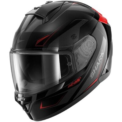 Casco Integrale Shark Ridill 2 Mekarium Antracite Rosso L Casco Integrale Shark Ridill 2 Mekarium Antracite Rosso L