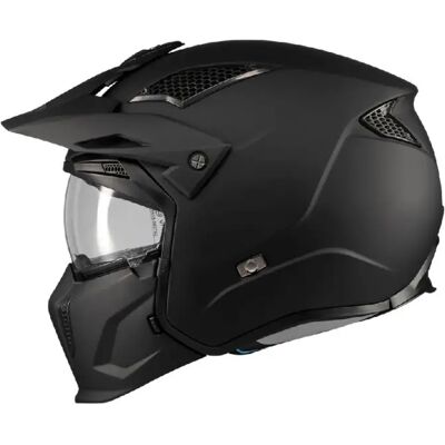 Casco Modulare Mt Helmets Tr902B Sv Streetfighter A1 Sv S Pure Nero Opaco XL Casco Modulare Mt Helmets Tr902B Sv Streetfighter A1 Sv S Pure Nero Opaco XL