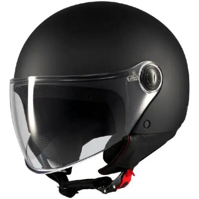 Casco Jet Mt Helmets Of501 B Street S A1 Pure Nero Opaco XL Casco Jet Mt Helmets Of501 B Street S A1 Pure Nero Opaco XL