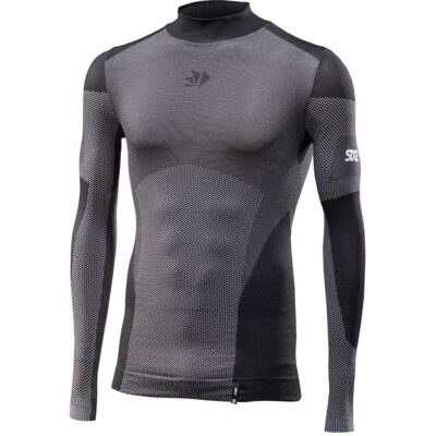 Maglia Intima Tecnica Termica Unisex Sixs BT TS3L V2 Nero Carbon M-L Maglia Intima Tecnica Termica Unisex Sixs BT TS3L V2 Nero Carbon M-L