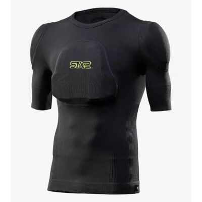 Sixs Maglia Corta con Protezione Removibili PRB TS1 Nero 3XL-4XL Sixs Maglia Corta con Protezione Removibili PRB TS1 Nero 3XL-4XL