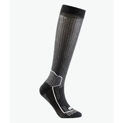 Calza Lunga Rinforzata Unisex Sixs LONG V3 Nero Carbon 40-43 Calza Lunga Rinforzata Unisex Sixs LONG V3 Nero Carbon 40-43