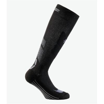 Calza Lunga Unisex Sixs MOT V3 Nero Grigio II Calza Lunga Unisex Sixs MOT V3 Nero Grigio II