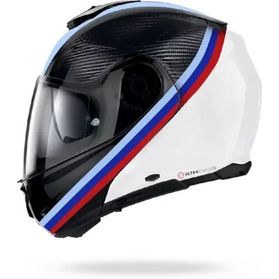 Casco Modulare Nolan X-1005 Ultra Gemini 349 Carbonio Bianco Rosso Blu M Casco Modulare Nolan X-1005 Ultra Gemini 349 Carbonio Bianco Rosso Blu M