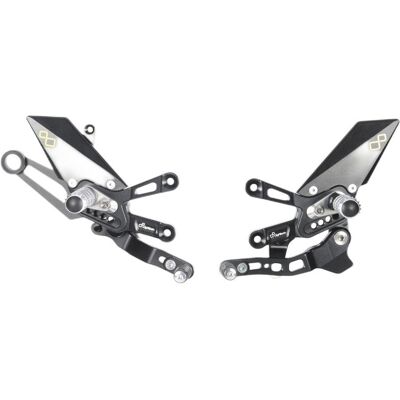 Pedane Regolabili Con Poggiapiedi Snodati , Cambio Rovescio FTRAP006W Lightech Pedane Regolabili Con Poggiapiedi Snodati , Cambio Rovescio FTRAP006W Lightech