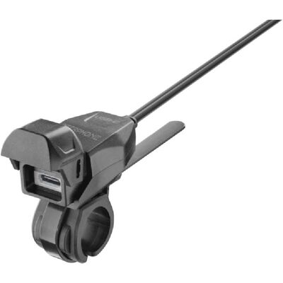 Caricatore manubrio USB-C per moto - Accessorio motociclistico Caricatore manubrio USB-C per moto - Accessorio motociclistico