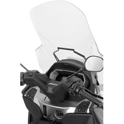 Supporto GPS Kappa per Piaggio MP3 - Supporto dietro il parabrezza Supporto GPS Kappa per Piaggio MP3 - Supporto dietro il parabrezza