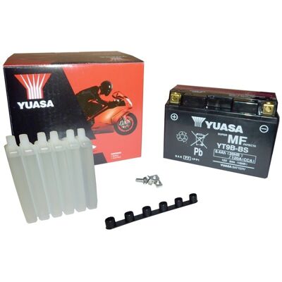 Batteria Moto Yuasa YT9B-BS - Sigillata, 8.4Ah, 12V Batteria Moto Yuasa YT9B-BS - Sigillata, 8.4Ah, 12V