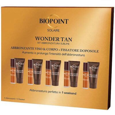Biopoint Wonder Tan Kit Abbronzatura sublime Biopoint Wonder Tan Kit Abbronzatura sublime