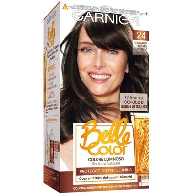 Garnier Belle Color Gel 24 Castano Scuro Naturale Garnier Belle Color Gel 24 Castano Scuro Naturale