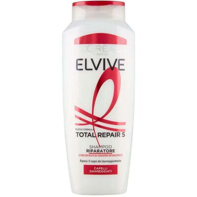L’Oréal Paris - Elvive Total Repair 5 Shampoo - Capelli danneggiati - 400 ml L’Oréal Paris - Elvive Total Repair 5 Shampoo - Capelli danneggiati - 400 ml