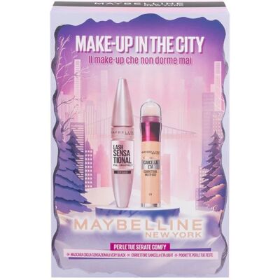 Maybelline Make-up in The City Mascara + Correttore Light Cofanetto Regalo Maybelline Make-up in The City Mascara + Correttore Light Cofanetto Regalo