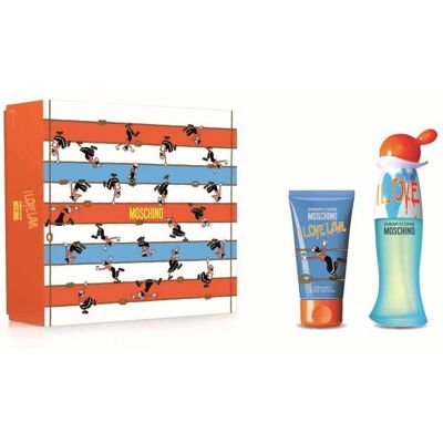 Set di Profumi Moschino Cheap And Chic I Love Love - Profumo e Lozione Set di Profumi Moschino Cheap And Chic I Love Love - Profumo e Lozione