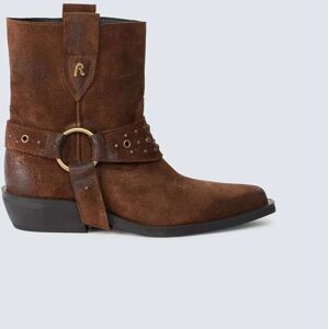 Replay Stivale Texano Violet Suede 35 Replay Stivale Texano Violet Suede 35