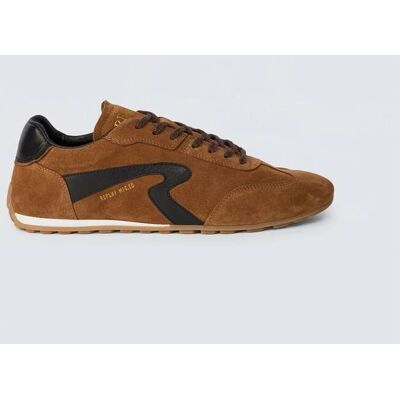 Replay Sneakers In Suede Backward Union Marrone 40 Replay Sneakers In Suede Backward Union Marrone 40