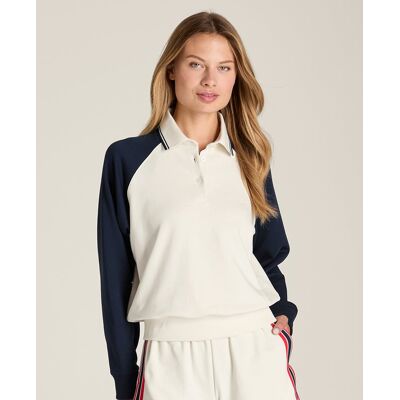 Wilson Retro Polo Sweatshirt Wilson Retro Polo Sweatshirt