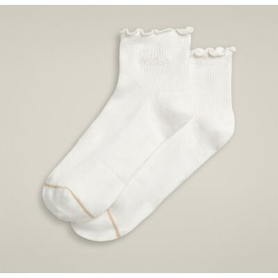 Wilson Ruffle Quarter Sock Wilson Ruffle Quarter Sock