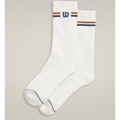 Wilson Crew Stripe Logo Sock Wilson Crew Stripe Logo Sock