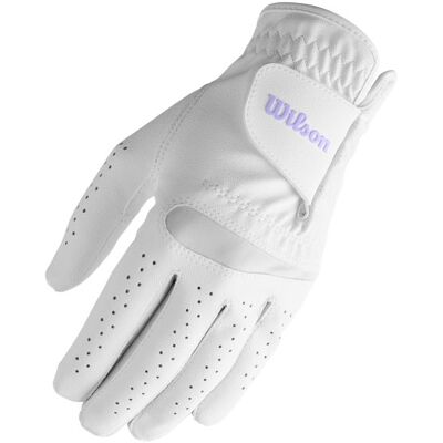 Guanto da golf Wilson Feel Plus donna - Bianco - Mano sinistra - Guanto da golf Guanto da golf Wilson Feel Plus donna - Bianco - Mano sinistra - Guanto da golf