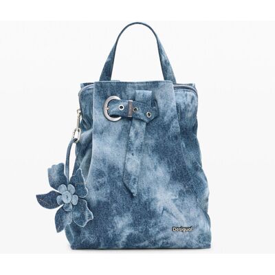 Desigual , Zainetto denim piccolo, Blu, U BLUE U Desigual , Zainetto denim piccolo, Blu, U BLUE U