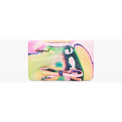 Desigual , portamonete medio, Donna, Poliuretano, U MATERIAL FINISHES U Desigual , portamonete medio, Donna, Poliuretano, U MATERIAL FINISHES U