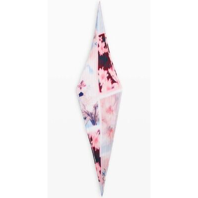 Desigual , foulard diamante gigli, Poliestere, Marrone, U BROWN U Desigual , foulard diamante gigli, Poliestere, Marrone, U BROWN U