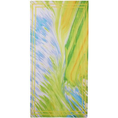 Desigual , Sciarpa rettangolare artistica, Poliestere, U MATERIAL FINISHES U Desigual , Sciarpa rettangolare artistica, Poliestere, U MATERIAL FINISHES U