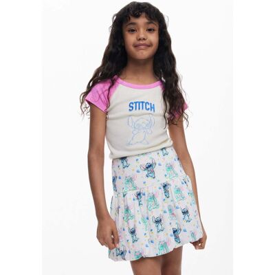 Desigual , gonna corta Stich, Bambini, Cotone, Bianco, 9/10 WHITE 9/10 Desigual , gonna corta Stich, Bambini, Cotone, Bianco, 9/10 WHITE 9/10