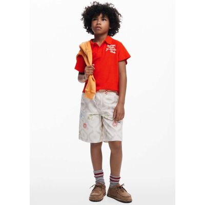 Desigual , bermuda con suole, Bambini, Cotone, Bianco, 7/8 WHITE 7/8 Desigual , bermuda con suole, Bambini, Cotone, Bianco, 7/8 WHITE 7/8