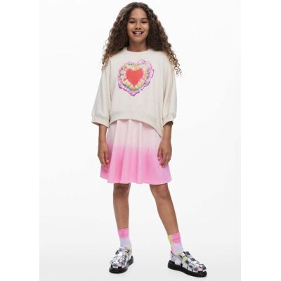 Desigual , abito 2 in 1 cuore, Bambini, Cotone, Bianco, 9/10 WHITE 9/10 Desigual , abito 2 in 1 cuore, Bambini, Cotone, Bianco, 9/10 WHITE 9/10