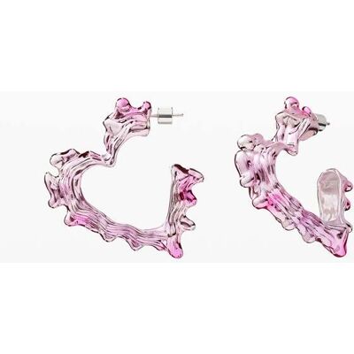 Desigual , orecchini cuore rosa zalio, U MATERIAL FINISHES U Desigual , orecchini cuore rosa zalio, U MATERIAL FINISHES U