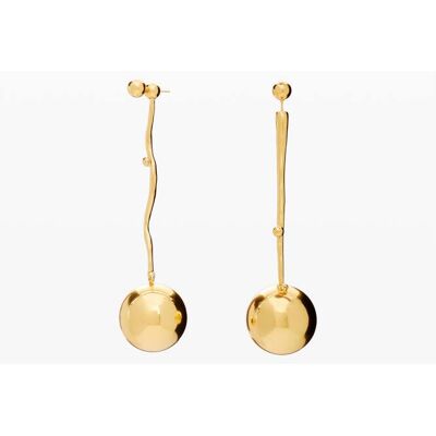 Desigual , Orecchini a sfera zalio, U MATERIAL FINISHES U Desigual , Orecchini a sfera zalio, U MATERIAL FINISHES U