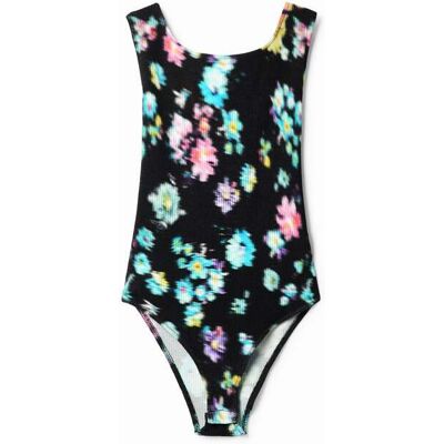 Desigual , Body coste spalline, Viscosa, Nero, L BLACK L Desigual , Body coste spalline, Viscosa, Nero, L BLACK L