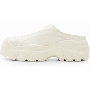 Desigual , Zoccoli pelle grossa, Cow Leather, Marrone, 39 BROWN 39 Desigual , Zoccoli pelle grossa, Cow Leather, Marrone, 39 BROWN 39