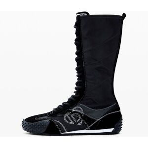 Desigual , stivaletto sneaker logo, Donna, Nero, 39 BLACK 39 Desigual , stivaletto sneaker logo, Donna, Nero, 39 BLACK 39