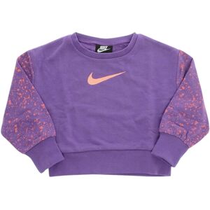 Nike Felpa Splatter Garzata Over Viola 6-7 Anni Nike Felpa Splatter Garzata Over Viola 6-7 Anni