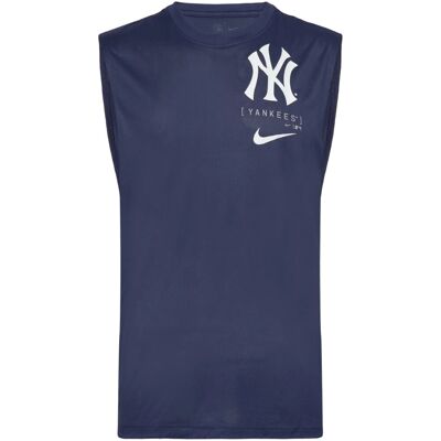 Nike Canotta Large Muscle Logo New York Yankees Blu Navy S Nike Canotta Large Muscle Logo New York Yankees Blu Navy S