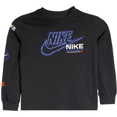 Nike Maglia Lightning Futura Bambini Nero 3-4 Anni Nike Maglia Lightning Futura Bambini Nero 3-4 Anni