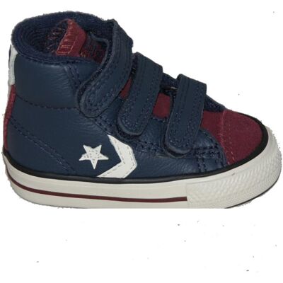 Converse SCARPE STAR PLAYER EV MID V4 L/S B1 BLU A/I 2016750634C 20 Converse SCARPE STAR PLAYER EV MID V4 L/S B1 BLU A/I 2016750634C 20
