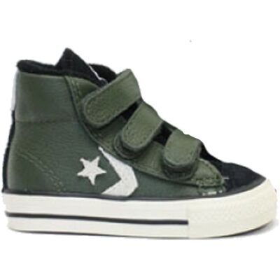 Converse SCARPE STAR PLAYER EV MID V4 LEAT -C1 VERDE SCURO A/I 2016741638C 20 Converse SCARPE STAR PLAYER EV MID V4 LEAT -C1 VERDE SCURO A/I 2016741638C 20