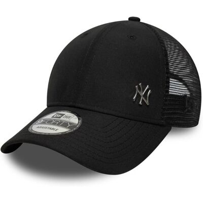 New Era Cappello 9forty Flawless Trucker New York Yankees Nero Adulto New Era Cappello 9forty Flawless Trucker New York Yankees Nero Adulto