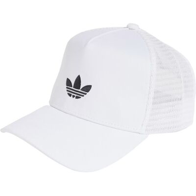 Adidas Cappello Adicolor Classic Curved Foam Trucker Bianco JC6039 Taglia Unica Uomo Adidas Cappello Adicolor Classic Curved Foam Trucker Bianco JC6039 Taglia Unica Uomo