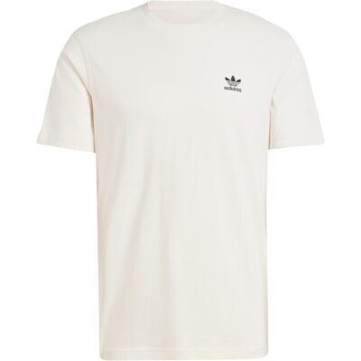 Adidas T-Shirt Trefoil Essentials Bianco Giallo L Adidas T-Shirt Trefoil Essentials Bianco Giallo L